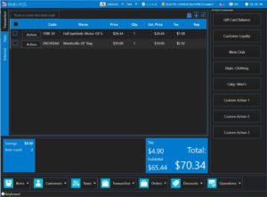 RMH POS Screen